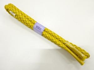 未使用品　正絹　手組帯締め